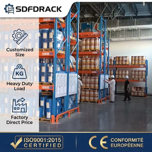 Heavy Duty Pallet Racking Warehouse High Bay Beam Type Rack