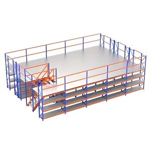 Customized Metal Mezzanine Rack Steel Platform Rack