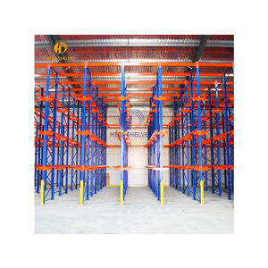 High-Capacity Drive-In Pallet Racking Storage System