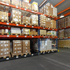 Heavy Duty Metal Storage Rack Mobile Racking Adjustable Pallet Racking System 1300KG 1400KG 1500KG