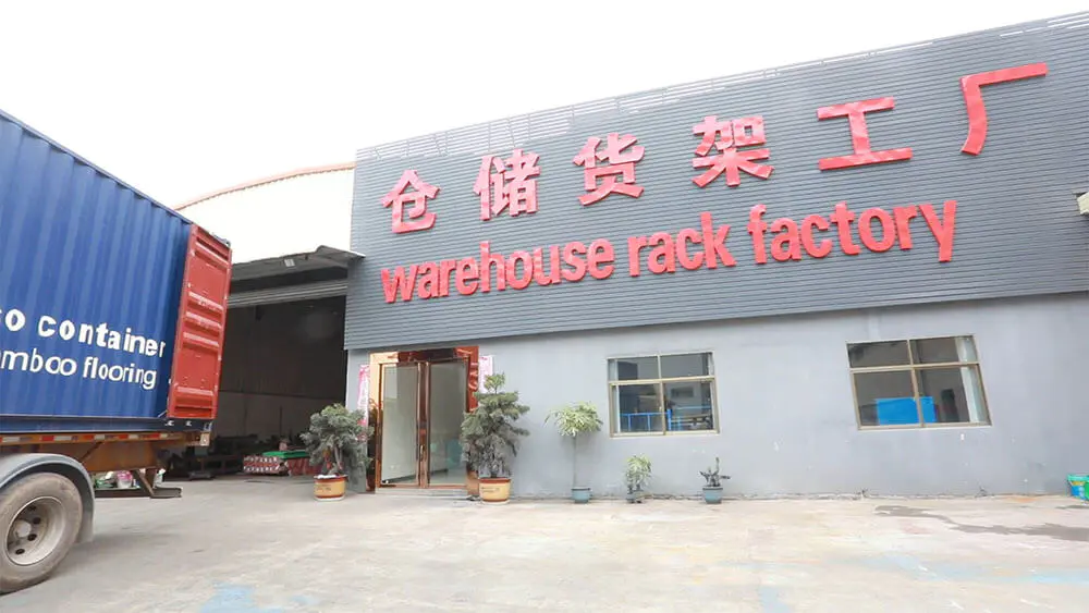 Zenithrack warehouse rack factory production line in Dongguan, China