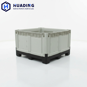 Huading 1200*1000*810mm HDPE Foldable Assembled Pallet Box Container