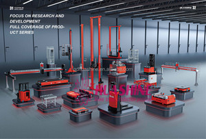 HEAVY DUTY HUASHINE ASRS Automatic Storage Racking System with Stacker Crane/AGV/4 WAY CAR