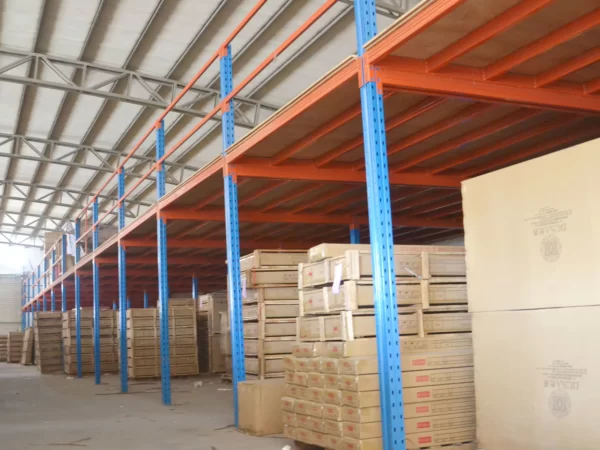Heavy duty steel mezzanine floor manufactured by Zenithrack Industrial Equipment Co., Ltd.