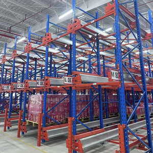 Heavy Duty Fully Automated Corrosion-Resistant Two-Way Radio Shuttle Pallet Racking System Remote Shuttle Cart for High-Density