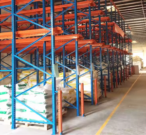 High Quality Adjustable Drive-Through Pallet Rack Industrial Warehouse Drive-In Racking System