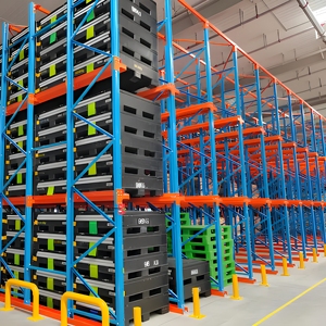 High Density Compact Drive-in Pallet Rack Warehouse System